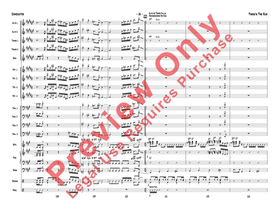 There's the Rub 總譜 | 小雅音樂 Hsiaoya Music