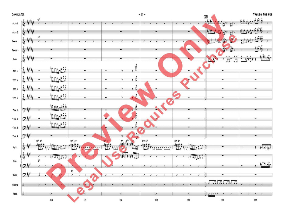 There's the Rub 總譜 | 小雅音樂 Hsiaoya Music