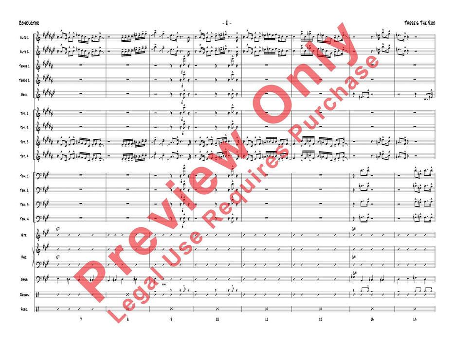 There's the Rub 總譜 | 小雅音樂 Hsiaoya Music