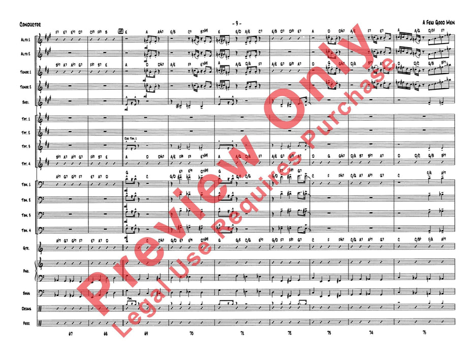 A Few Good Men 總譜 | 小雅音樂 Hsiaoya Music