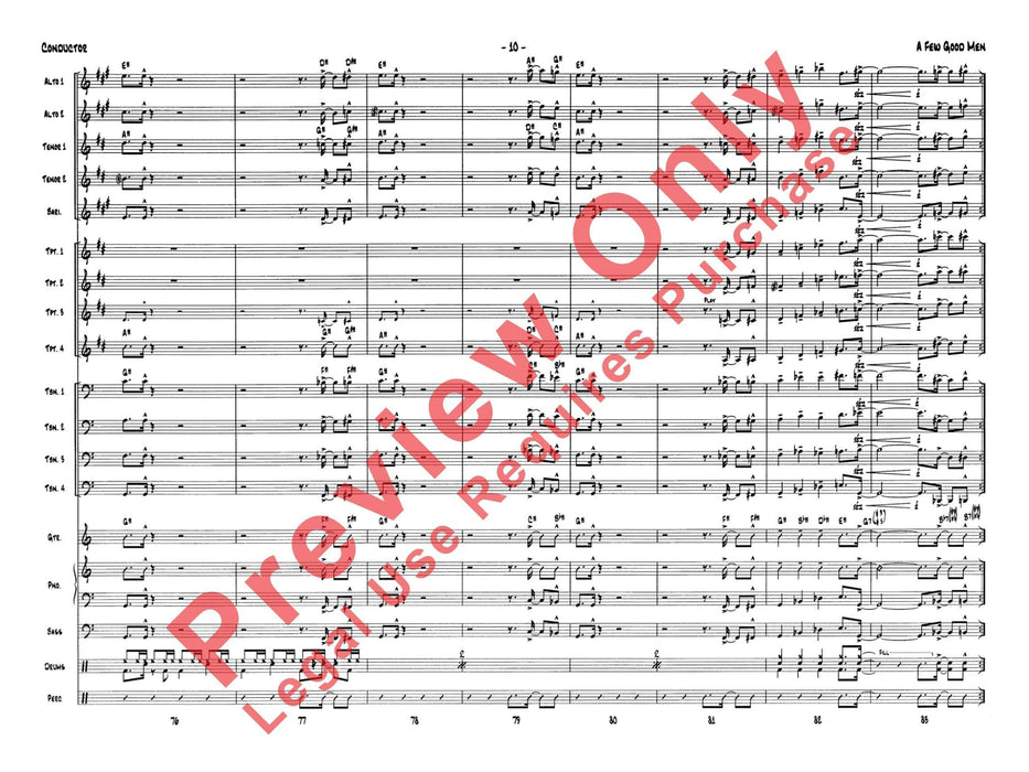 A Few Good Men 總譜 | 小雅音樂 Hsiaoya Music