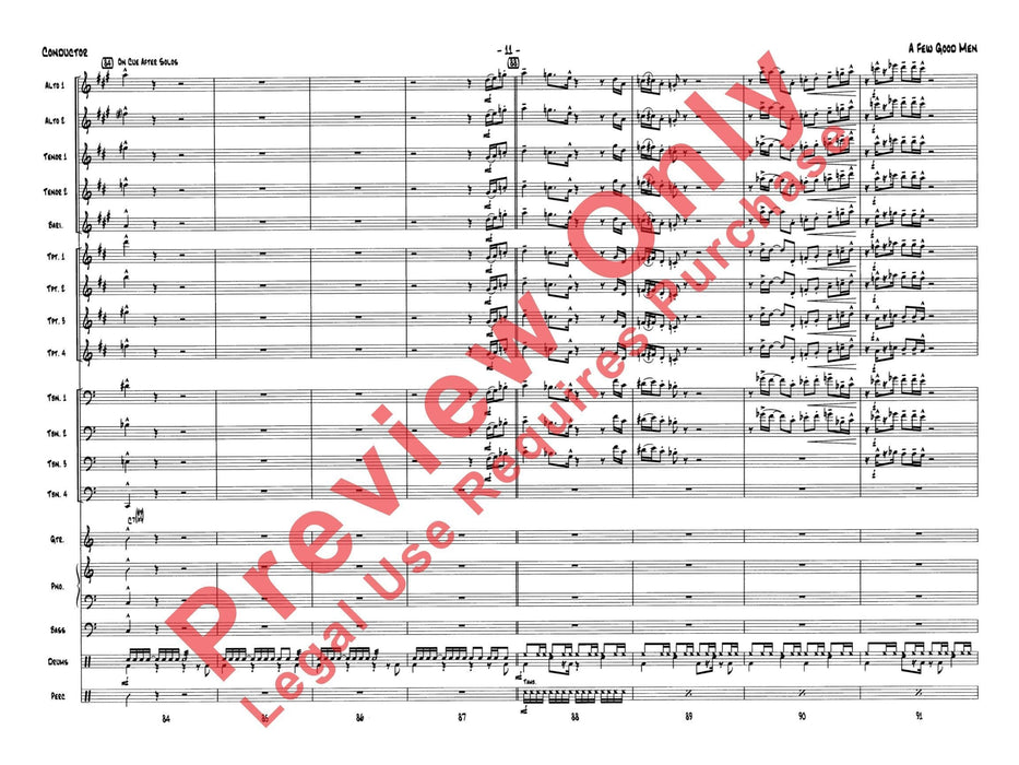 A Few Good Men 總譜 | 小雅音樂 Hsiaoya Music