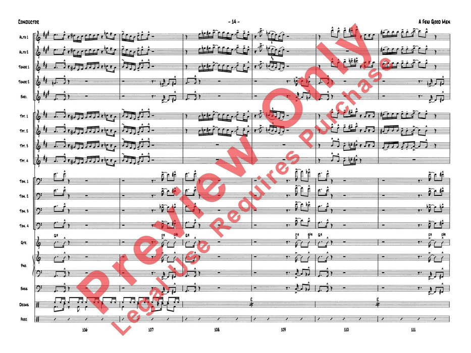 A Few Good Men 總譜 | 小雅音樂 Hsiaoya Music