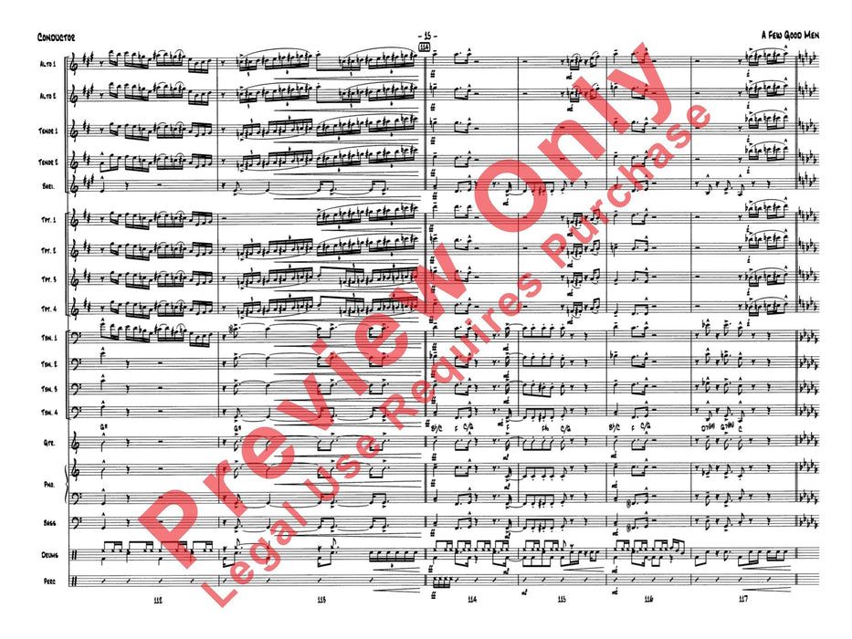 A Few Good Men 總譜 | 小雅音樂 Hsiaoya Music