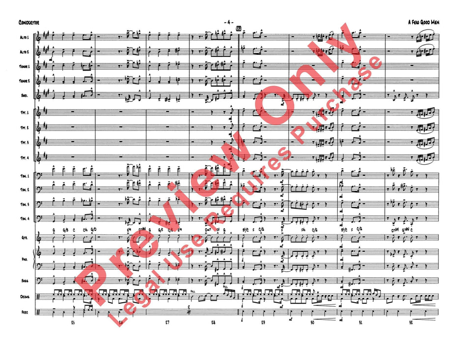 A Few Good Men 總譜 | 小雅音樂 Hsiaoya Music