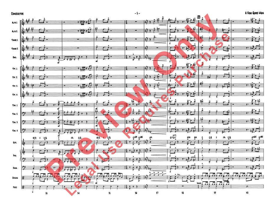 A Few Good Men 總譜 | 小雅音樂 Hsiaoya Music