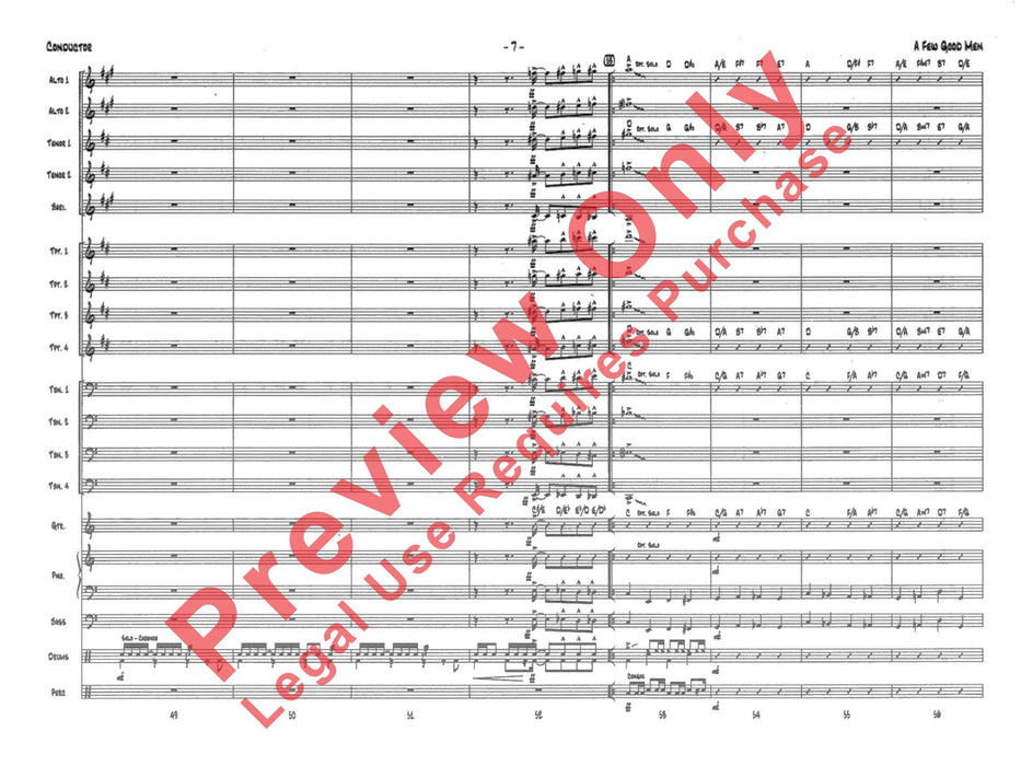 A Few Good Men 總譜 | 小雅音樂 Hsiaoya Music