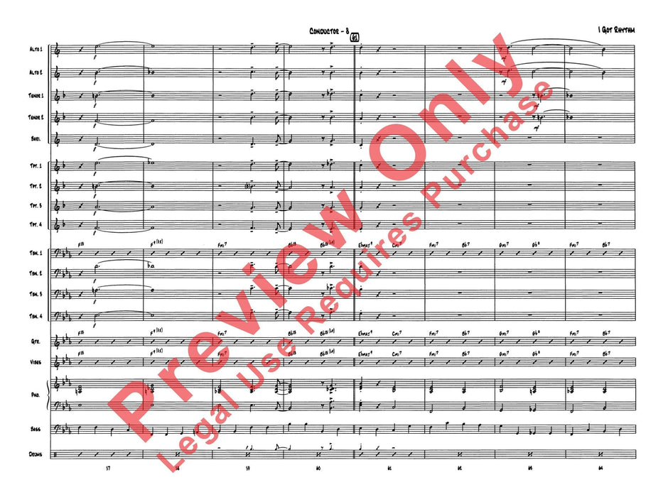 I Got Rhythm 節奏 總譜 | 小雅音樂 Hsiaoya Music