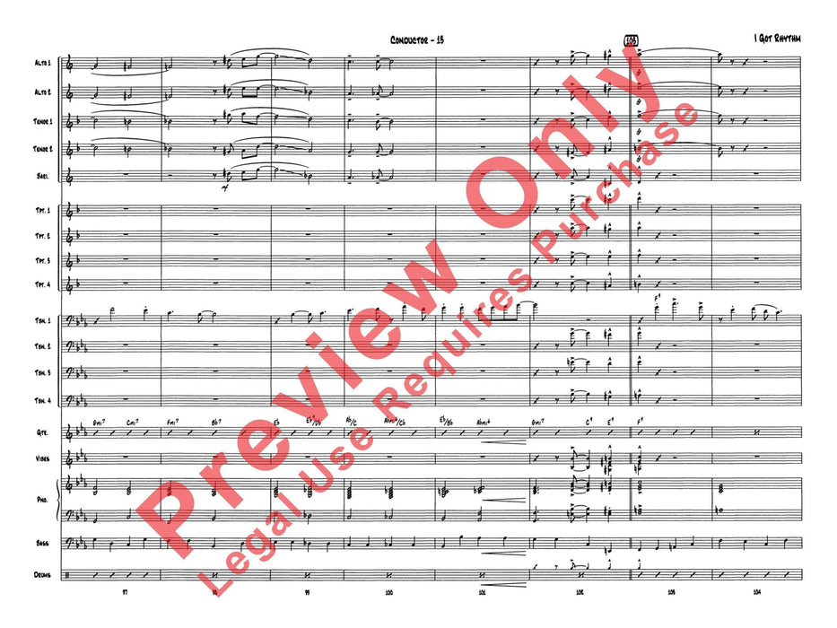 I Got Rhythm 節奏 總譜 | 小雅音樂 Hsiaoya Music