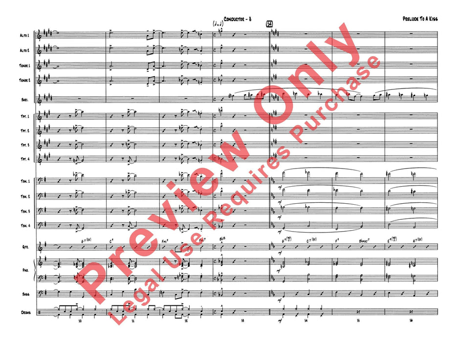 Prelude to a Kiss 前奏曲 總譜 | 小雅音樂 Hsiaoya Music