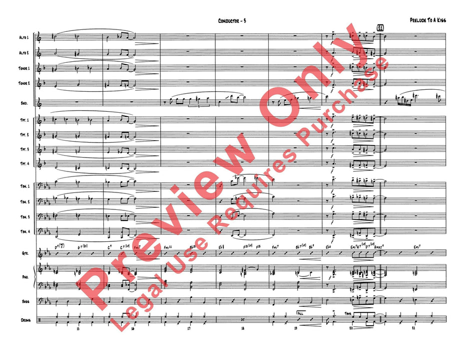 Prelude to a Kiss 前奏曲 總譜 | 小雅音樂 Hsiaoya Music