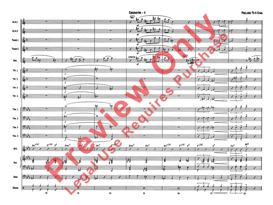Prelude to a Kiss 前奏曲 總譜 | 小雅音樂 Hsiaoya Music