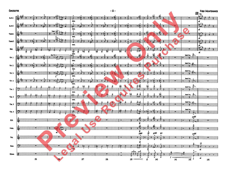 High Maintenance 總譜 | 小雅音樂 Hsiaoya Music