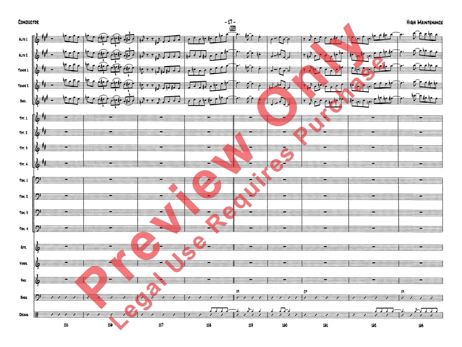 High Maintenance 總譜 | 小雅音樂 Hsiaoya Music