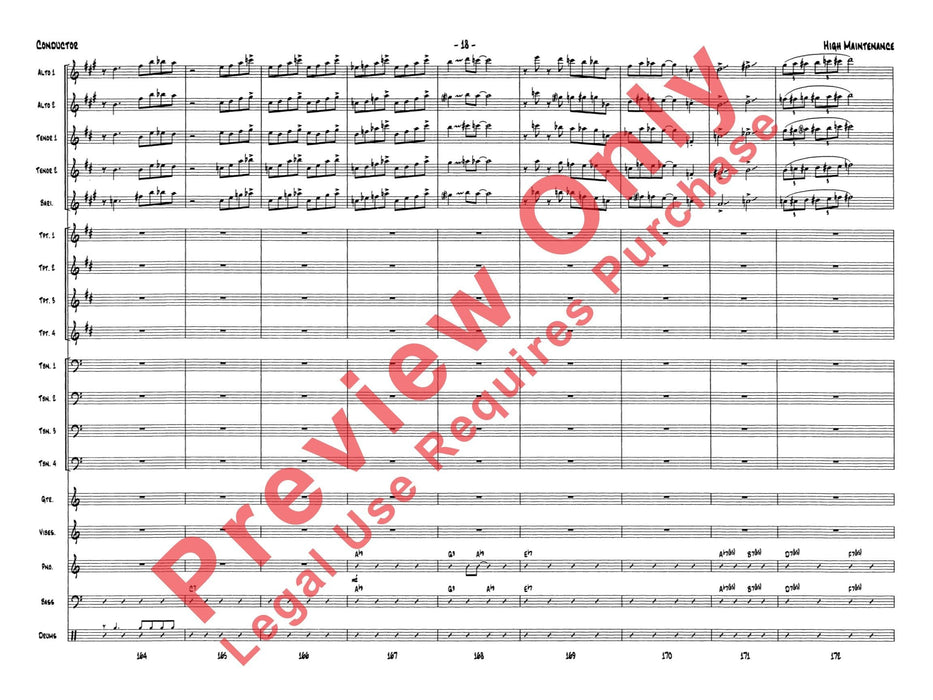 High Maintenance 總譜 | 小雅音樂 Hsiaoya Music