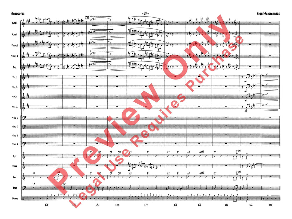 High Maintenance 總譜 | 小雅音樂 Hsiaoya Music