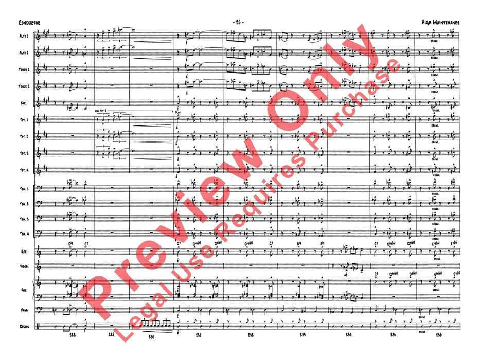 High Maintenance 總譜 | 小雅音樂 Hsiaoya Music