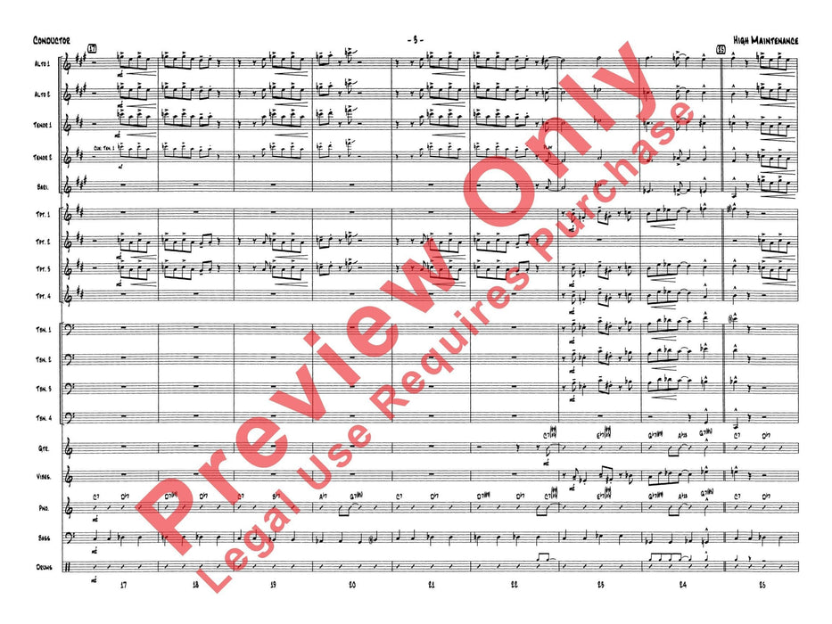 High Maintenance 總譜 | 小雅音樂 Hsiaoya Music