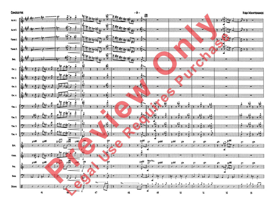 High Maintenance 總譜 | 小雅音樂 Hsiaoya Music