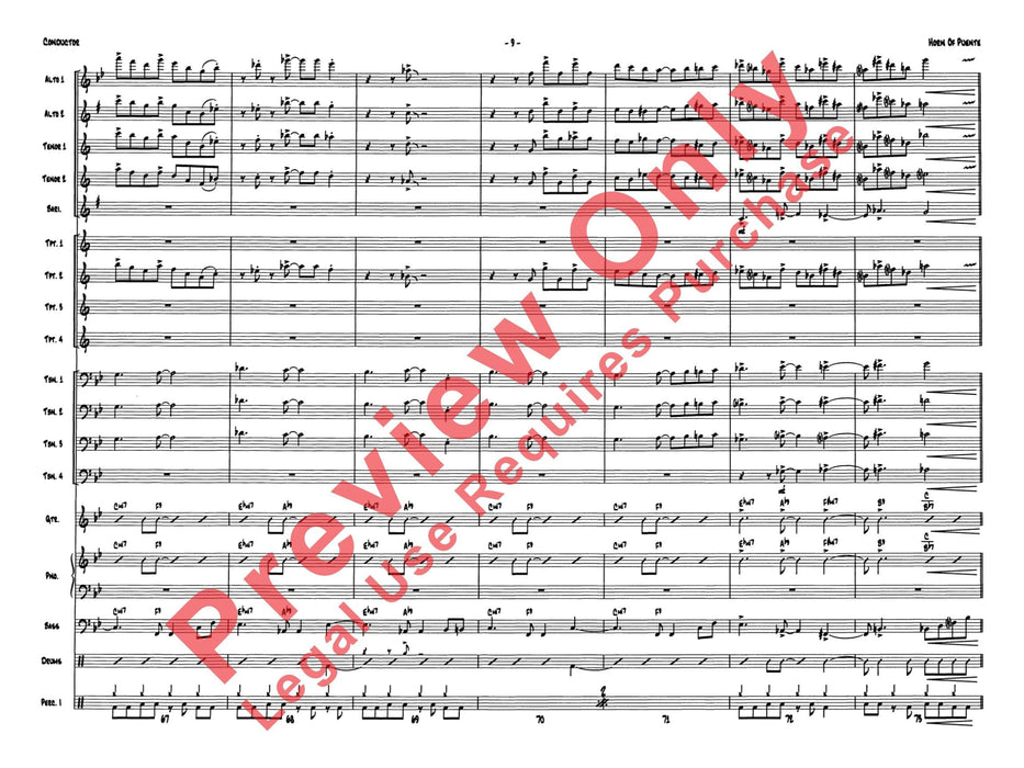 Horn of Puente 法國號 總譜 | 小雅音樂 Hsiaoya Music