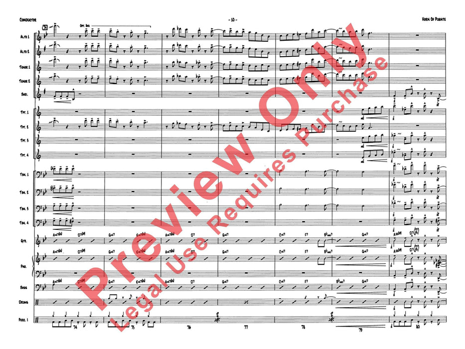 Horn of Puente 法國號 總譜 | 小雅音樂 Hsiaoya Music