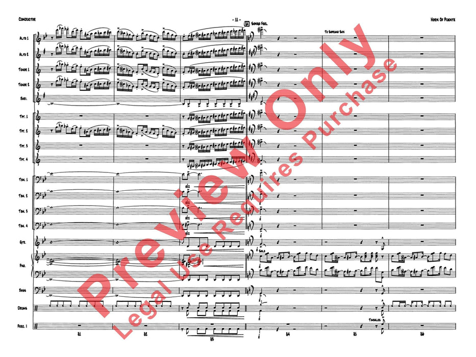 Horn of Puente 法國號 總譜 | 小雅音樂 Hsiaoya Music