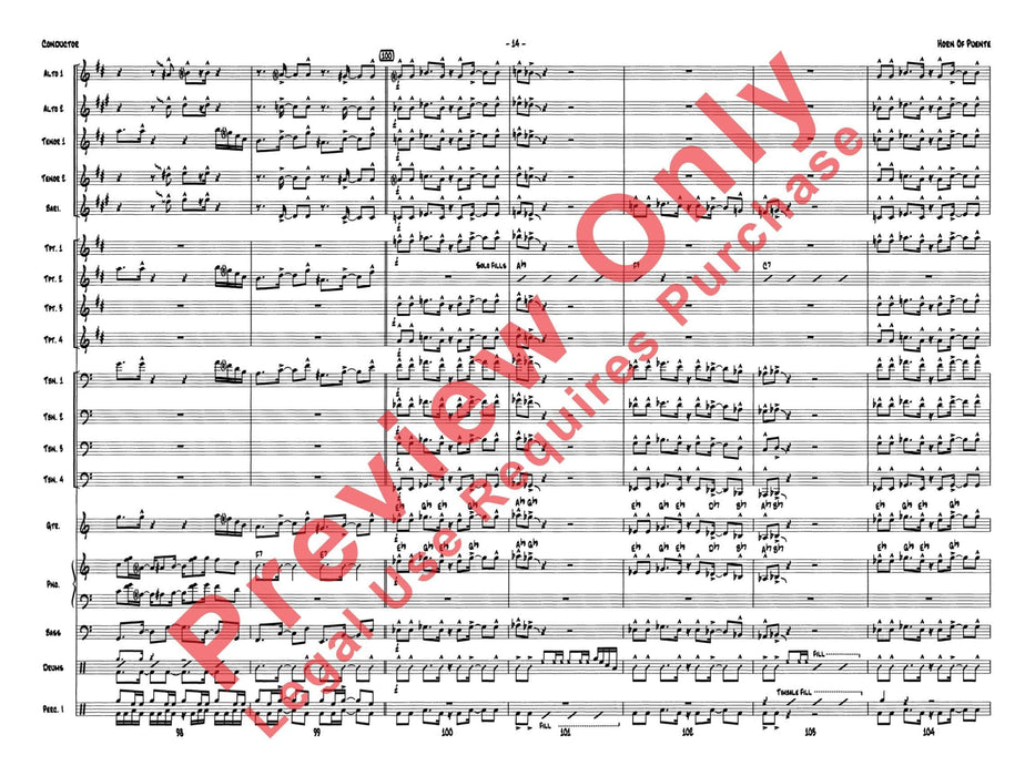 Horn of Puente 法國號 總譜 | 小雅音樂 Hsiaoya Music