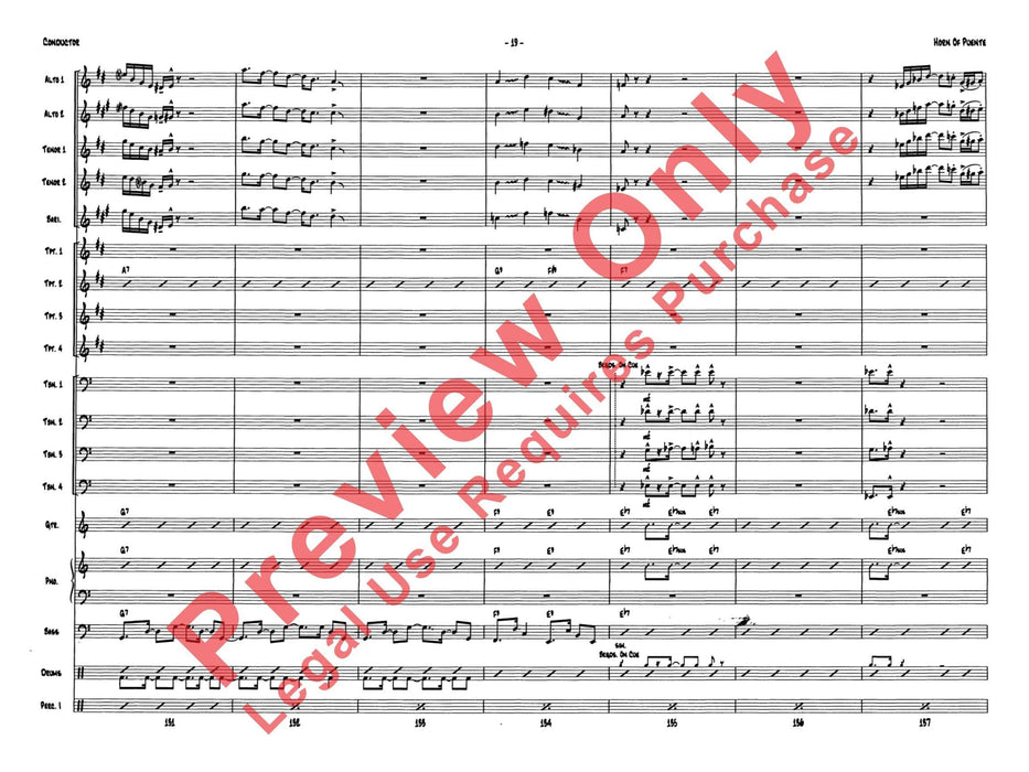 Horn of Puente 法國號 總譜 | 小雅音樂 Hsiaoya Music