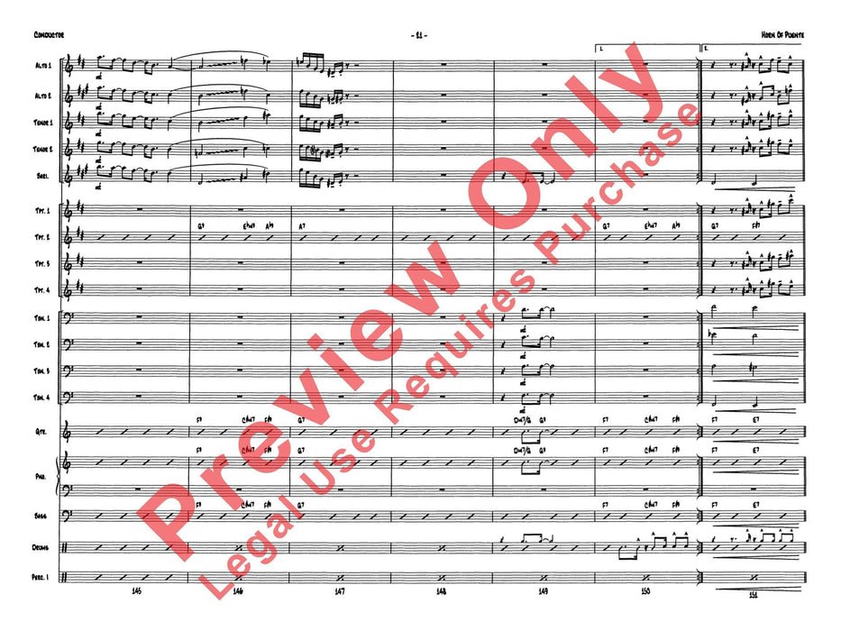 Horn of Puente 法國號 總譜 | 小雅音樂 Hsiaoya Music