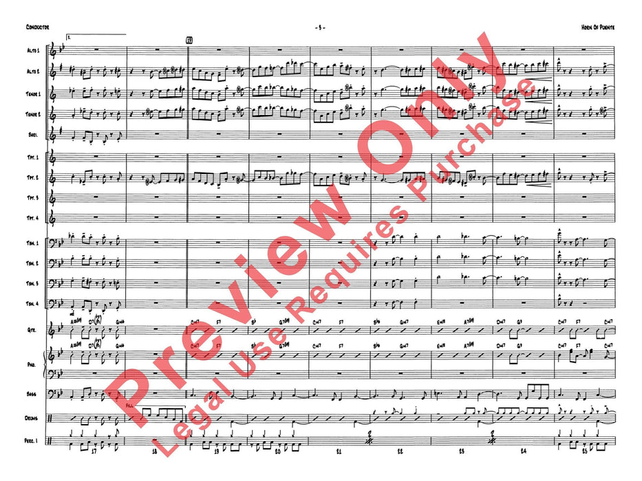 Horn of Puente 法國號 總譜 | 小雅音樂 Hsiaoya Music