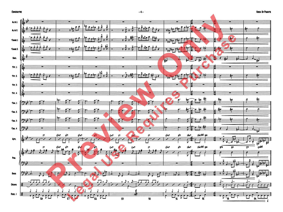 Horn of Puente 法國號 總譜 | 小雅音樂 Hsiaoya Music