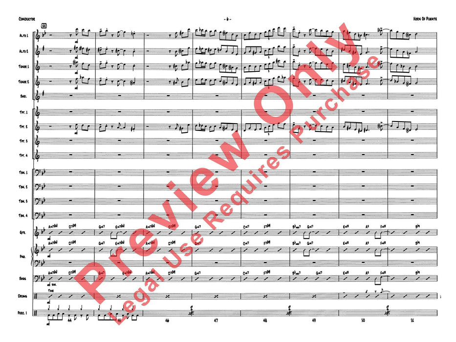 Horn of Puente 法國號 總譜 | 小雅音樂 Hsiaoya Music