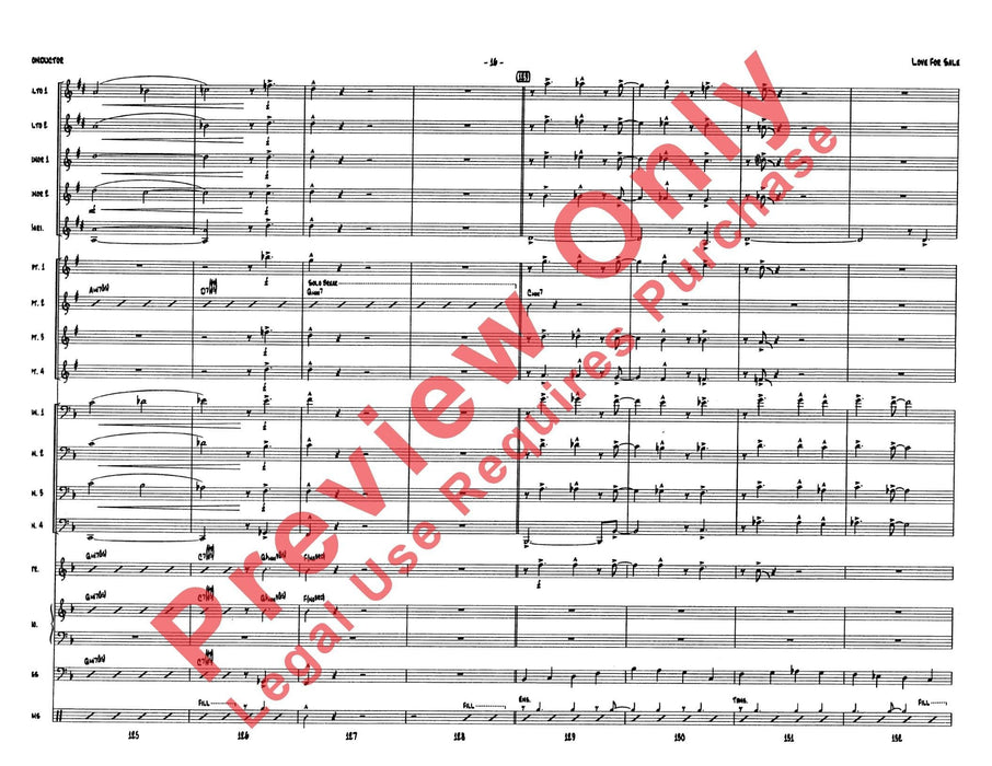 Love for Sale 總譜 | 小雅音樂 Hsiaoya Music