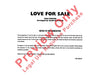 Love for Sale 總譜 | 小雅音樂 Hsiaoya Music