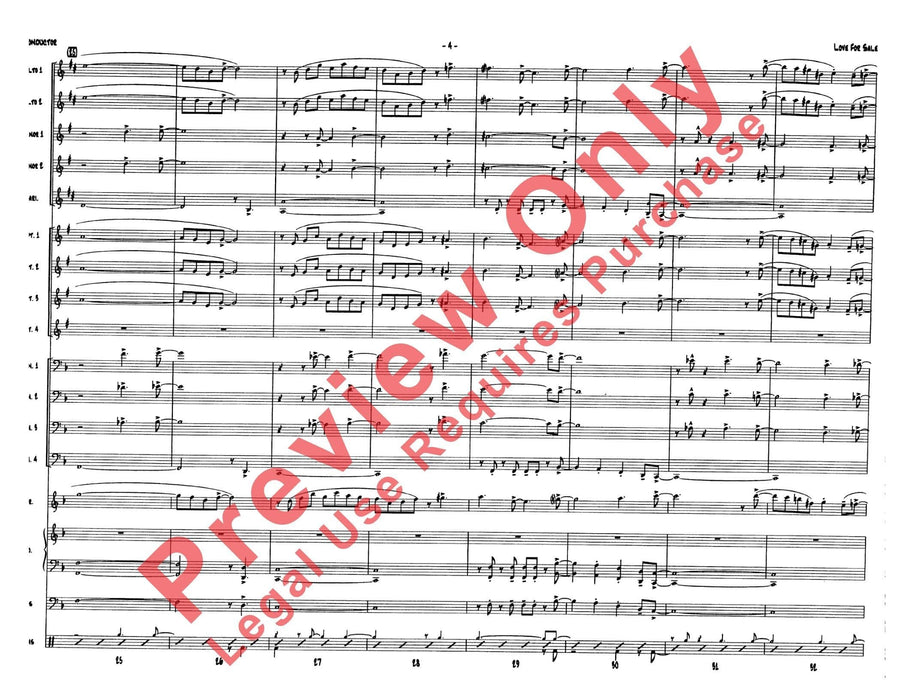 Love for Sale 總譜 | 小雅音樂 Hsiaoya Music