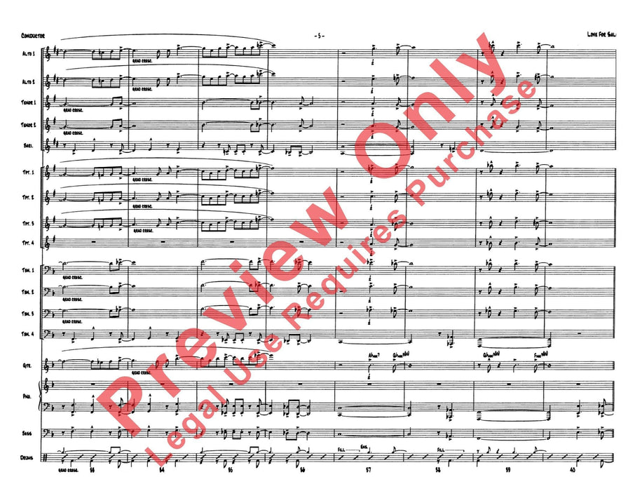 Love for Sale 總譜 | 小雅音樂 Hsiaoya Music