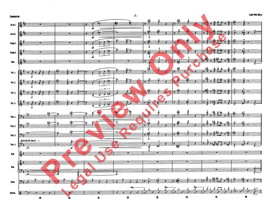 Love for Sale 總譜 | 小雅音樂 Hsiaoya Music