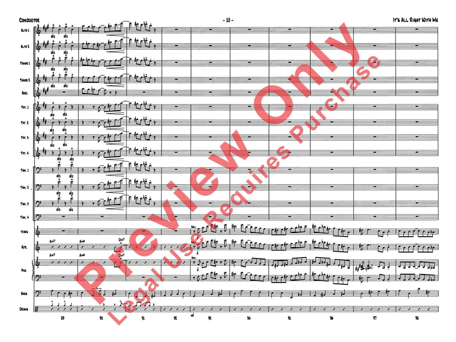 It's All Right with Me 總譜 | 小雅音樂 Hsiaoya Music