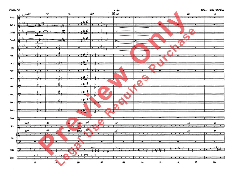 It's All Right with Me 總譜 | 小雅音樂 Hsiaoya Music