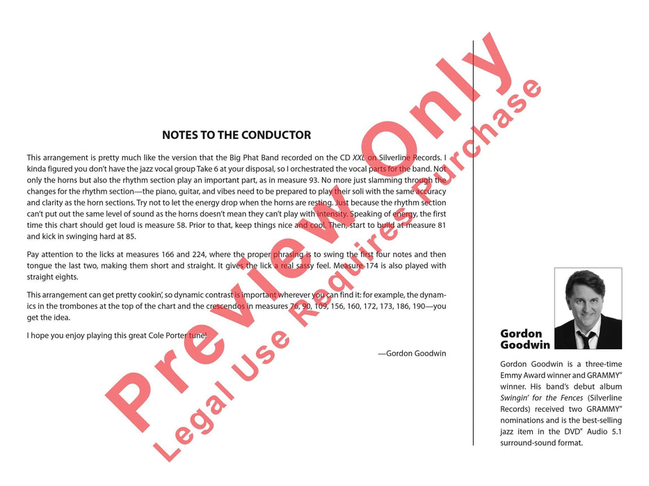 It's All Right with Me 總譜 | 小雅音樂 Hsiaoya Music