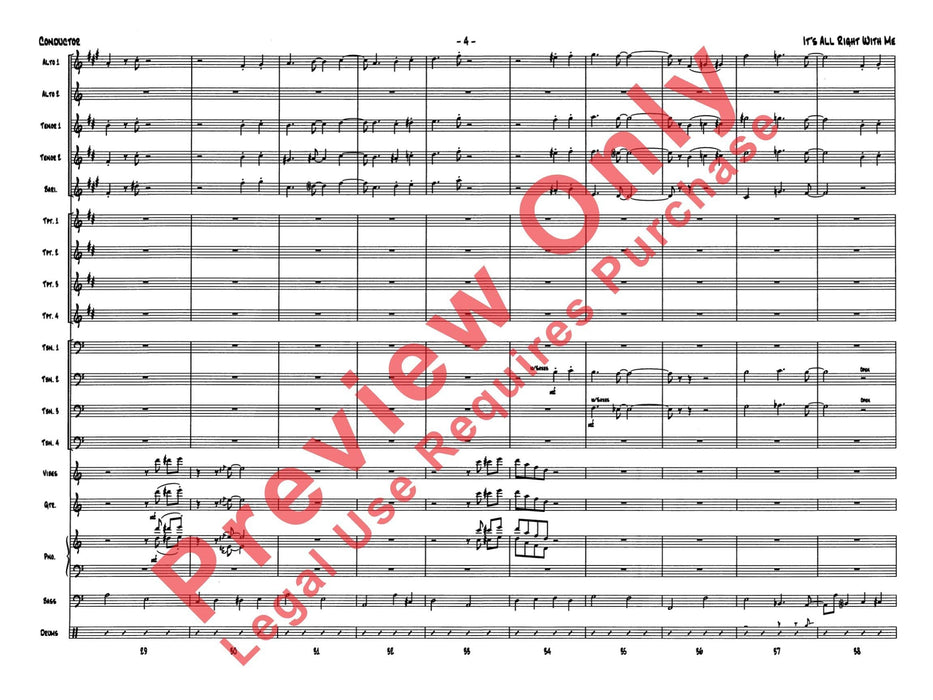 It's All Right with Me 總譜 | 小雅音樂 Hsiaoya Music