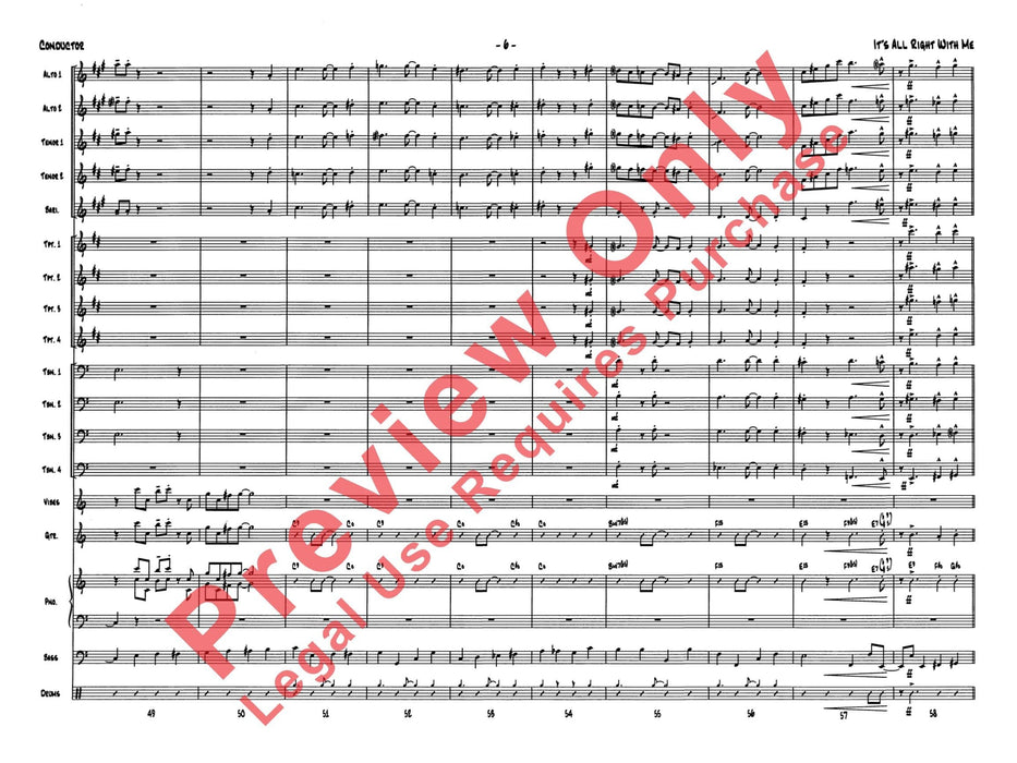 It's All Right with Me 總譜 | 小雅音樂 Hsiaoya Music