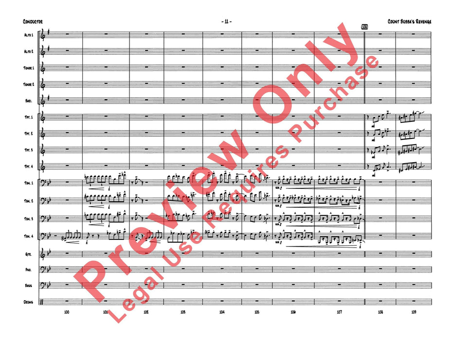 Count Bubba's Revenge 總譜 | 小雅音樂 Hsiaoya Music