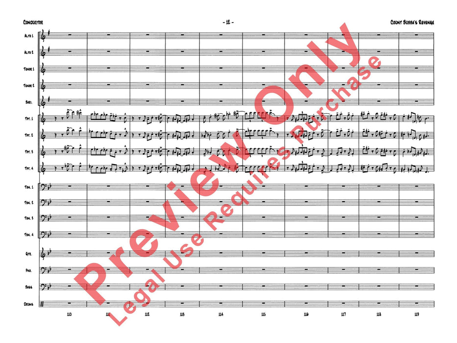 Count Bubba's Revenge 總譜 | 小雅音樂 Hsiaoya Music