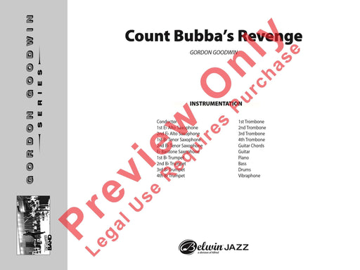 Count Bubba's Revenge 總譜 | 小雅音樂 Hsiaoya Music