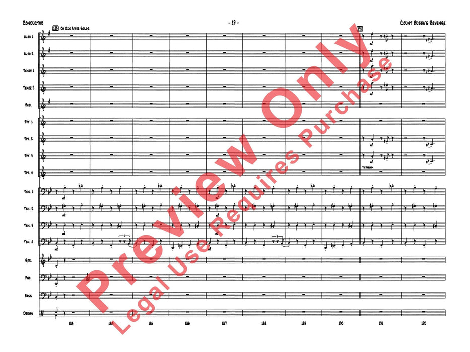 Count Bubba's Revenge 總譜 | 小雅音樂 Hsiaoya Music