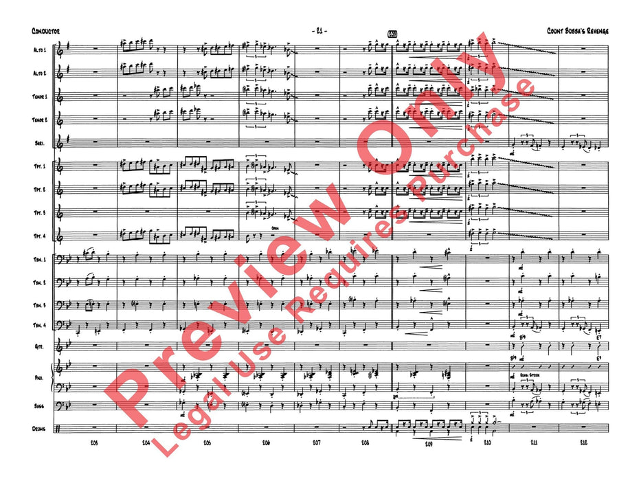 Count Bubba's Revenge 總譜 | 小雅音樂 Hsiaoya Music