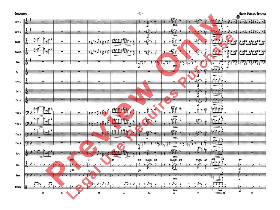 Count Bubba's Revenge 總譜 | 小雅音樂 Hsiaoya Music