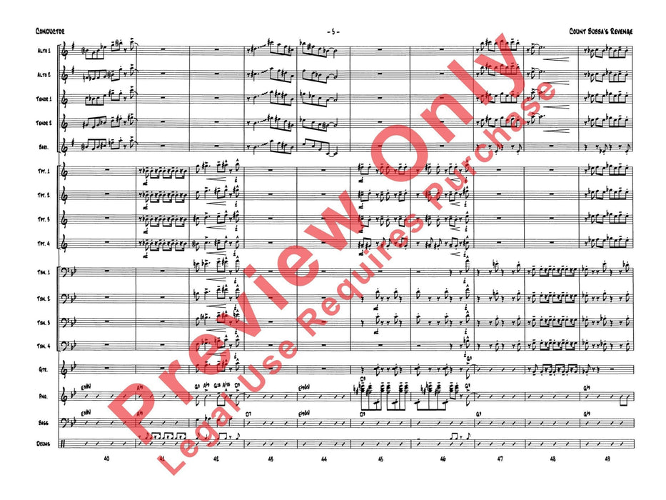 Count Bubba's Revenge 總譜 | 小雅音樂 Hsiaoya Music