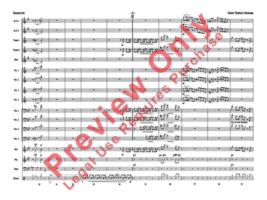 Count Bubba's Revenge 總譜 | 小雅音樂 Hsiaoya Music